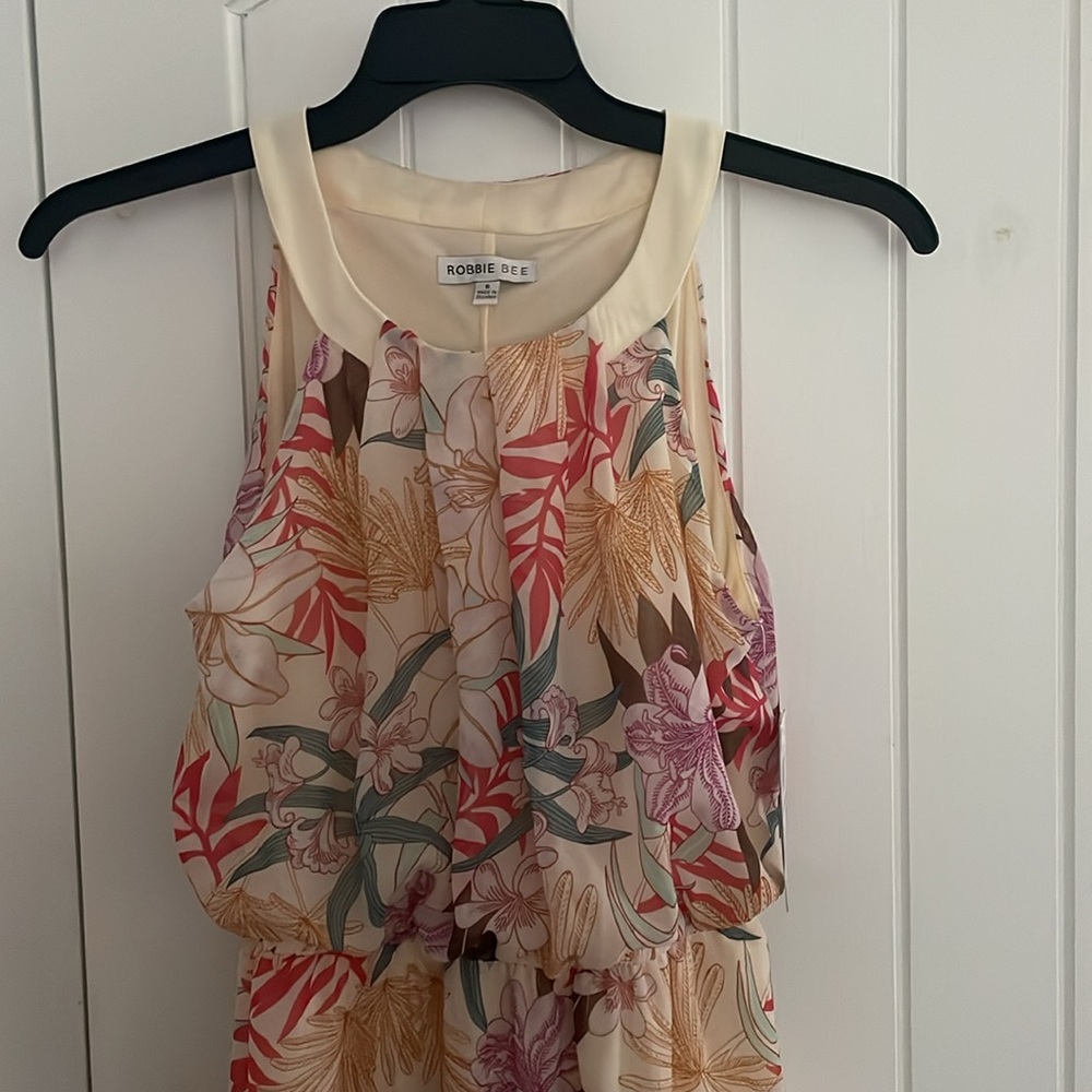 ROBBIE BEE high chested sleeveless sundress in Woman’s size 8